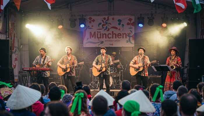 munich birthday celebration with music